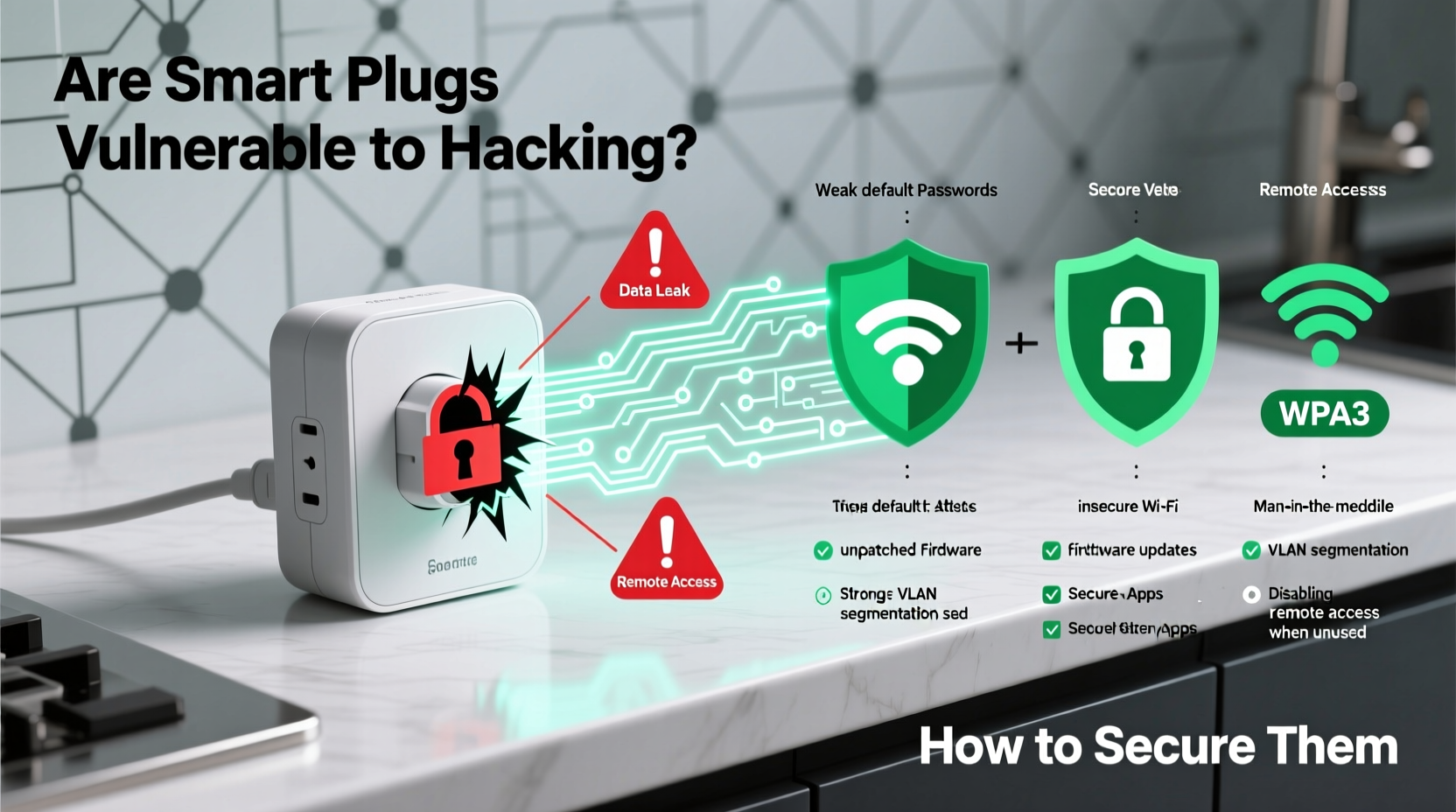 are smart plugs vulnerable to hacking and how to secure them