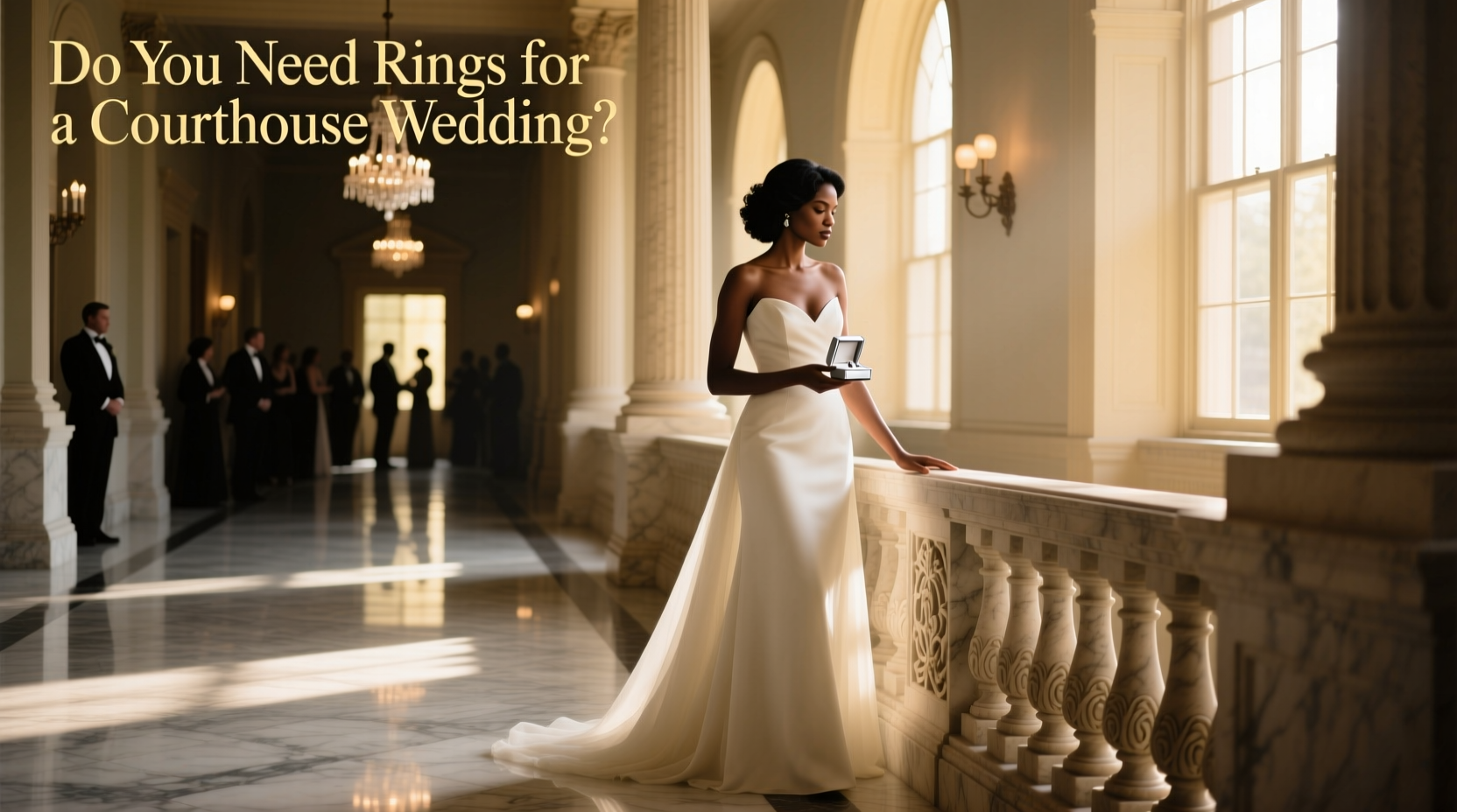 do you need rings for a courthouse wedding