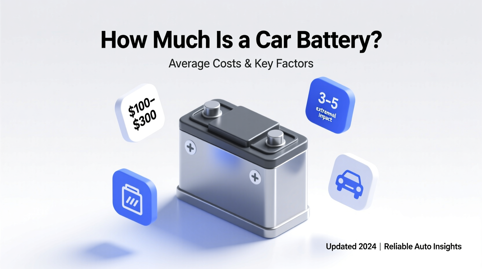 how much is a battery for a car