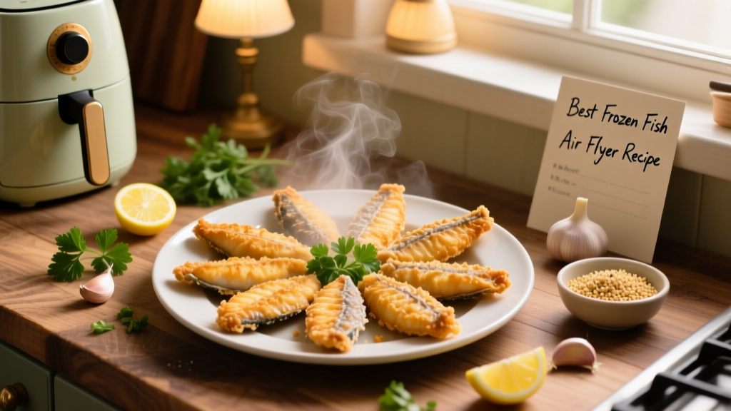 Best Frozen Fish Air Fryer Recipe (Crispy & Easy!)
