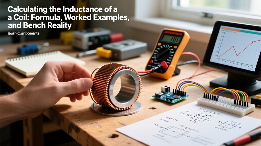 Calculating the Inductance of a Coil: Formula, Worked Examples, and Bench Reality