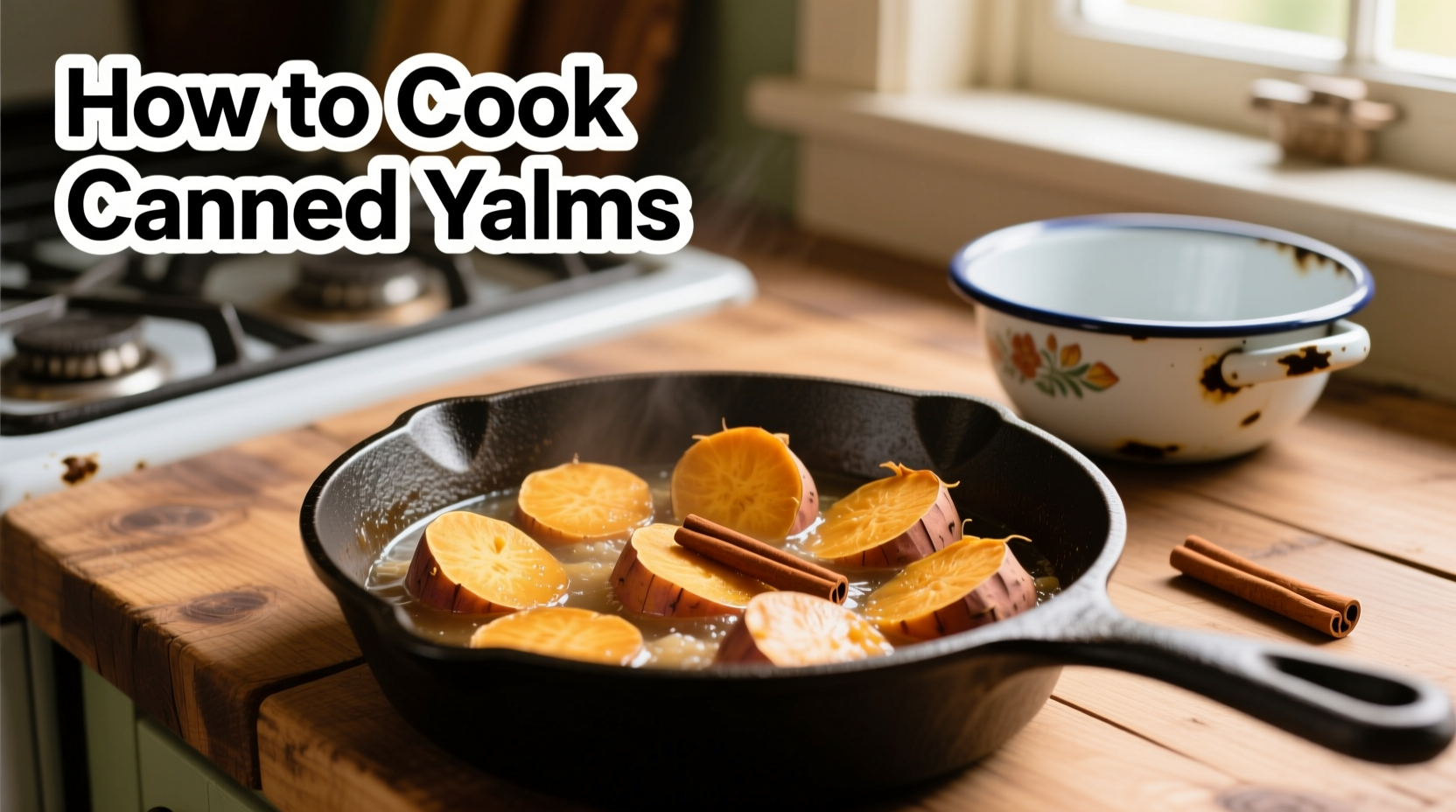 how to cook canned yams