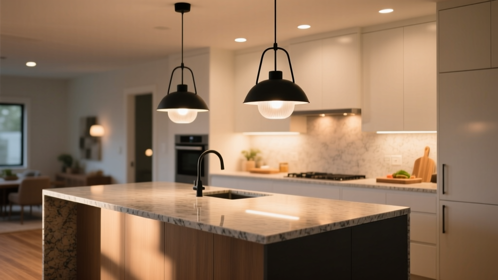Kitchen Island Lighting: Why 4200K Is Too Cold, 2700K Better