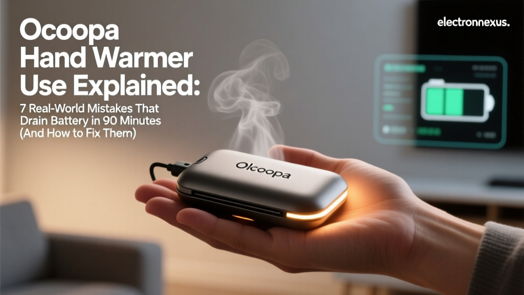 Ocoopa Hand Warmer Use Explained: 7 Real-World Mistakes That Drain Battery in 90 Minutes (And How to Fix Them)