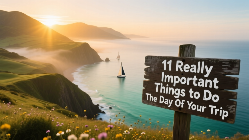 11 Really Important Things To Do The Day Of Your Trip