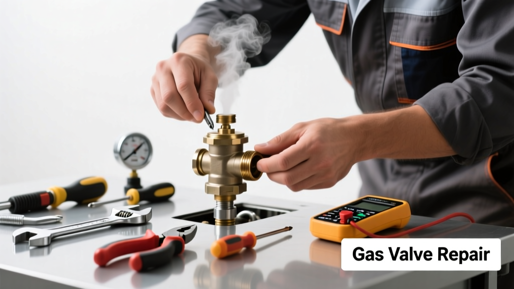 Fixing a Noisy Furnace Gas Valve Failure