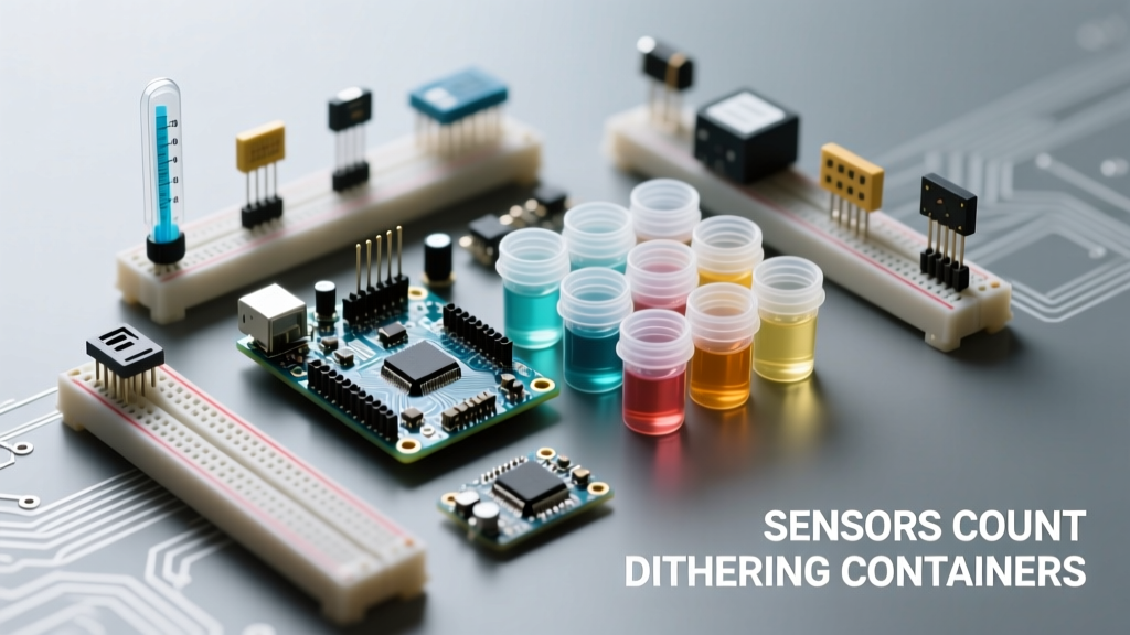 Sensors Count Dithering Containers: Precision Monitoring of Vibratory Bulk Handling Systems