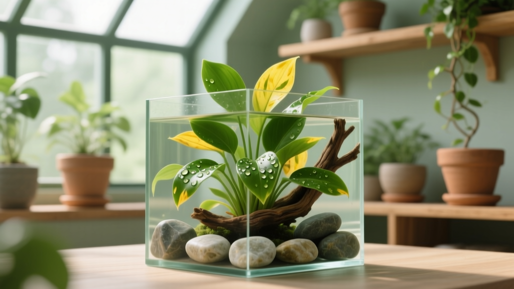Propagate Anubias with Yellow Leaves: Fix Chlorosis First