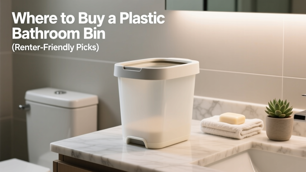 Where to Buy a Plastic Bathroom Bin (Renter-Friendly Picks)