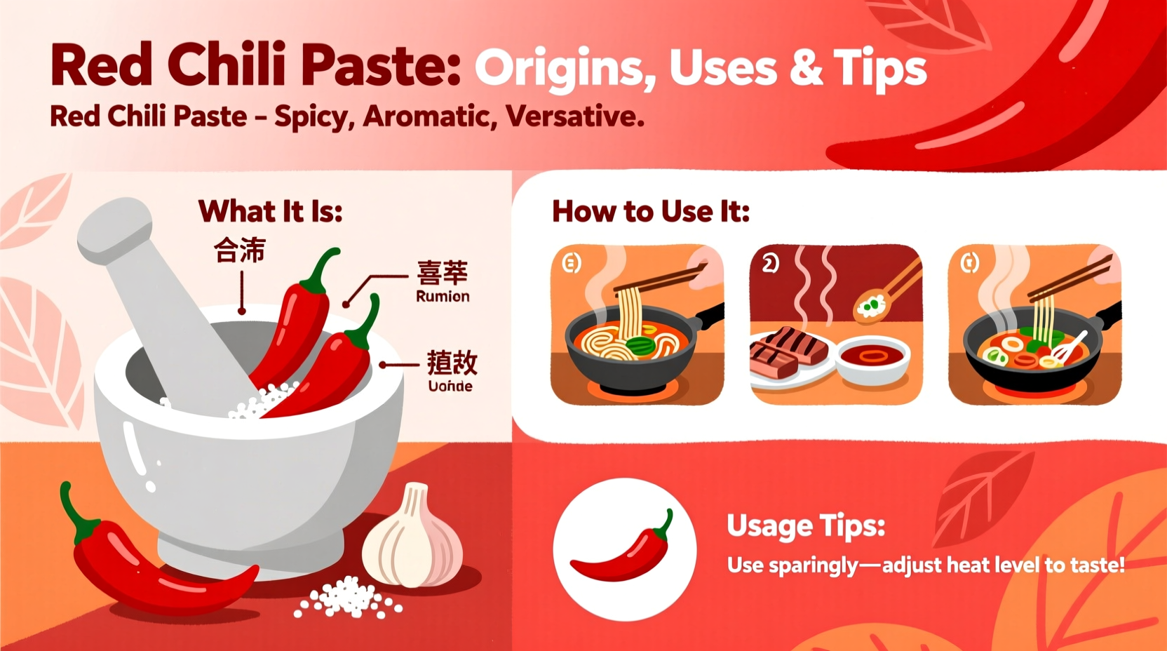 what is red chili paste and how to use it