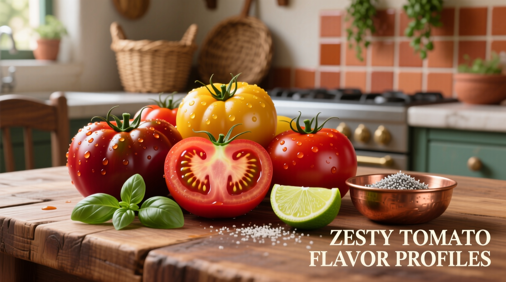a zesty take on tomato flavor profiles