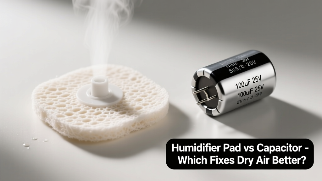 Humidifier Pad vs Capacitor: Which Fixes Dry Air Better?