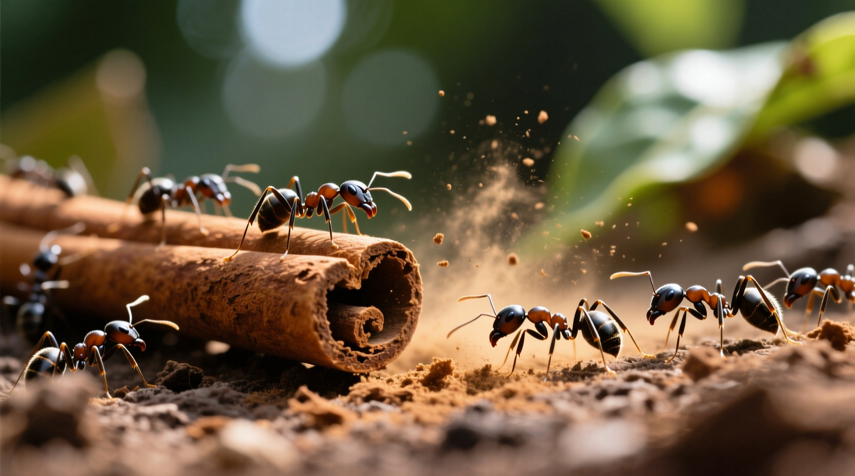 does cinnamon kill ants