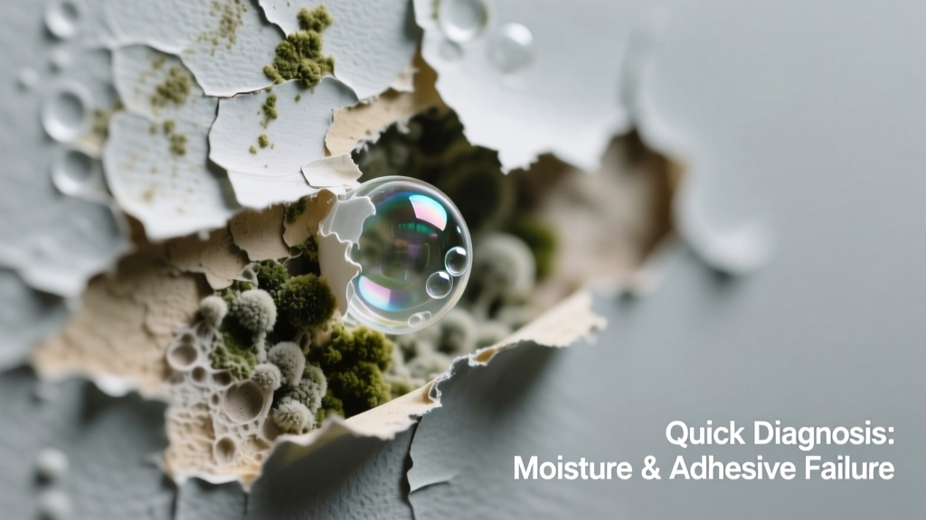 Wallpaper Bubbling & Smelling Musty: Quick Diagnosis