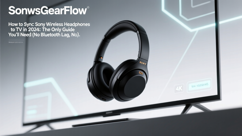 Sync Sony Wireless Headphones to TV (2026)