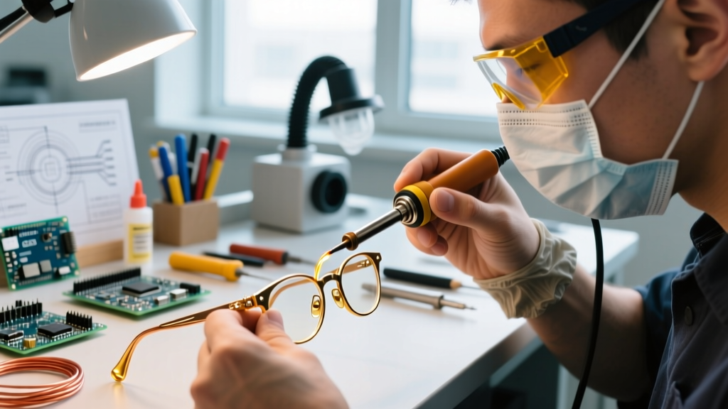 Eyeglass Frame Repair Soldering: Safety Best Practices Guide