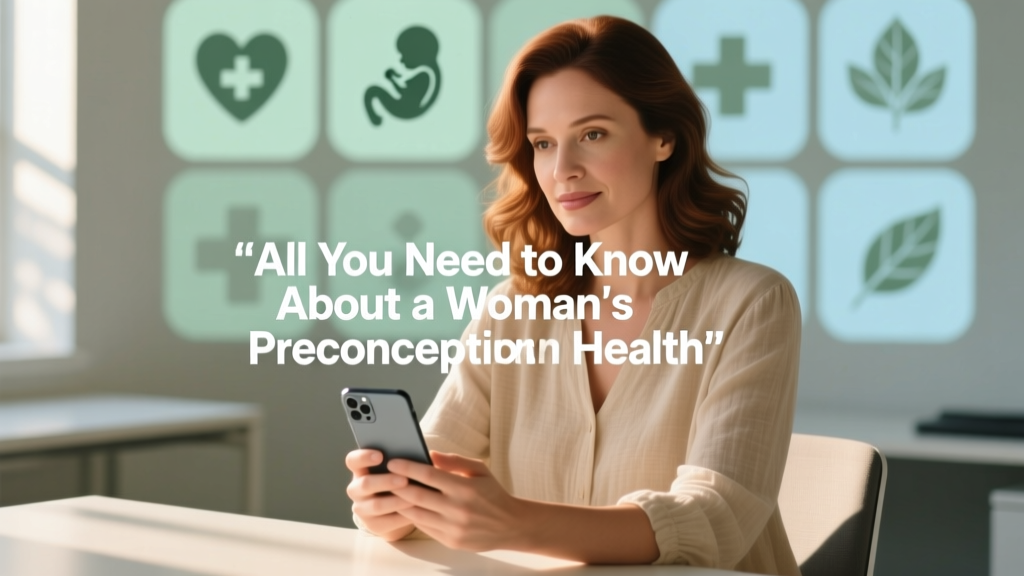 All You Need To Know About a Woman’s Preconception Health Video