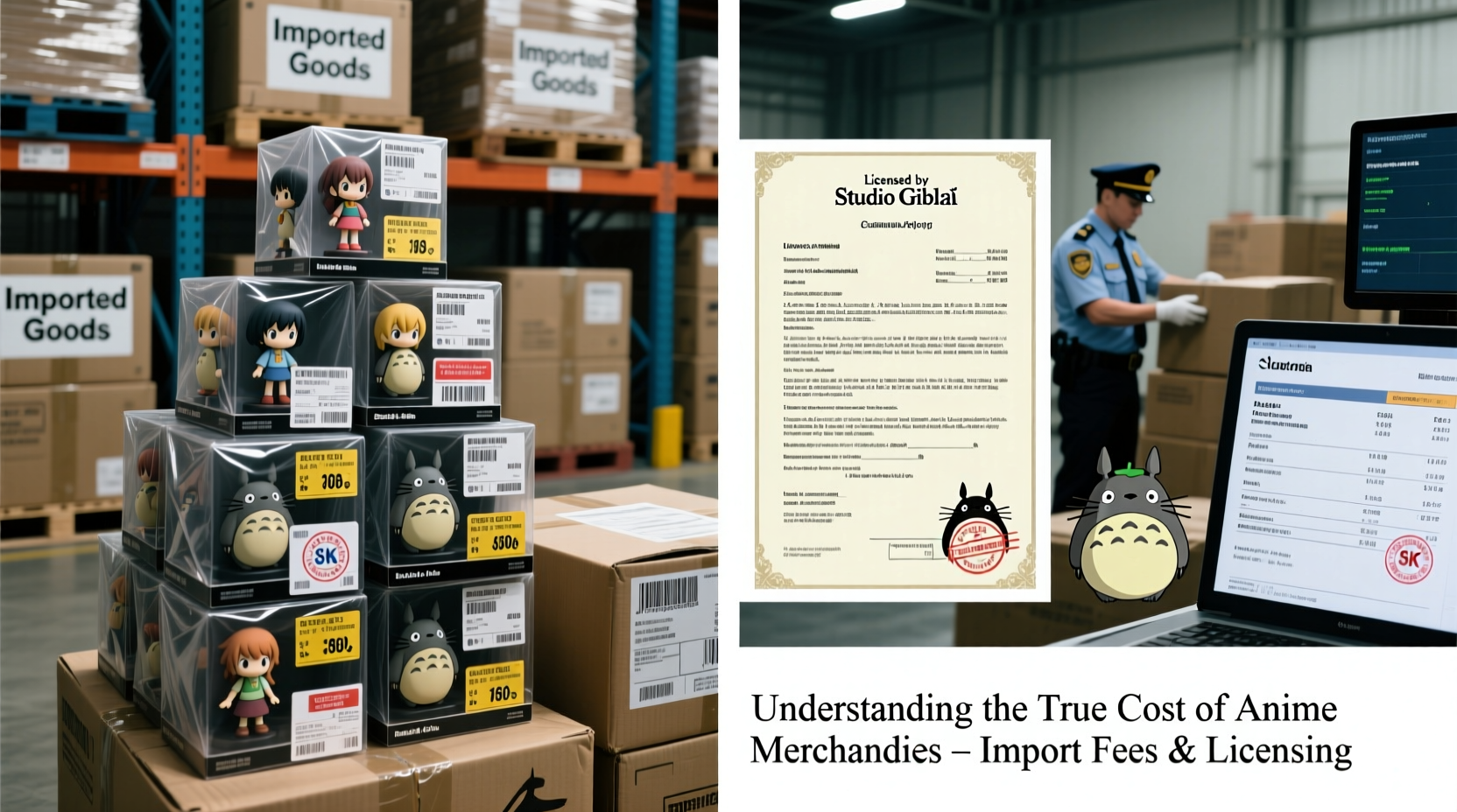 why is anime merch so expensive understanding import costs and licensing