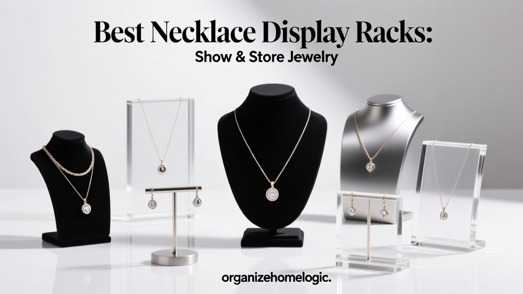 Best Necklace Display Racks: Show & Store Jewelry