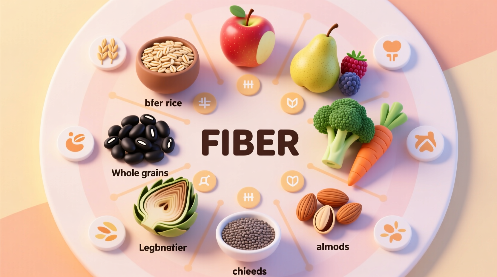 what foods contain fiber
