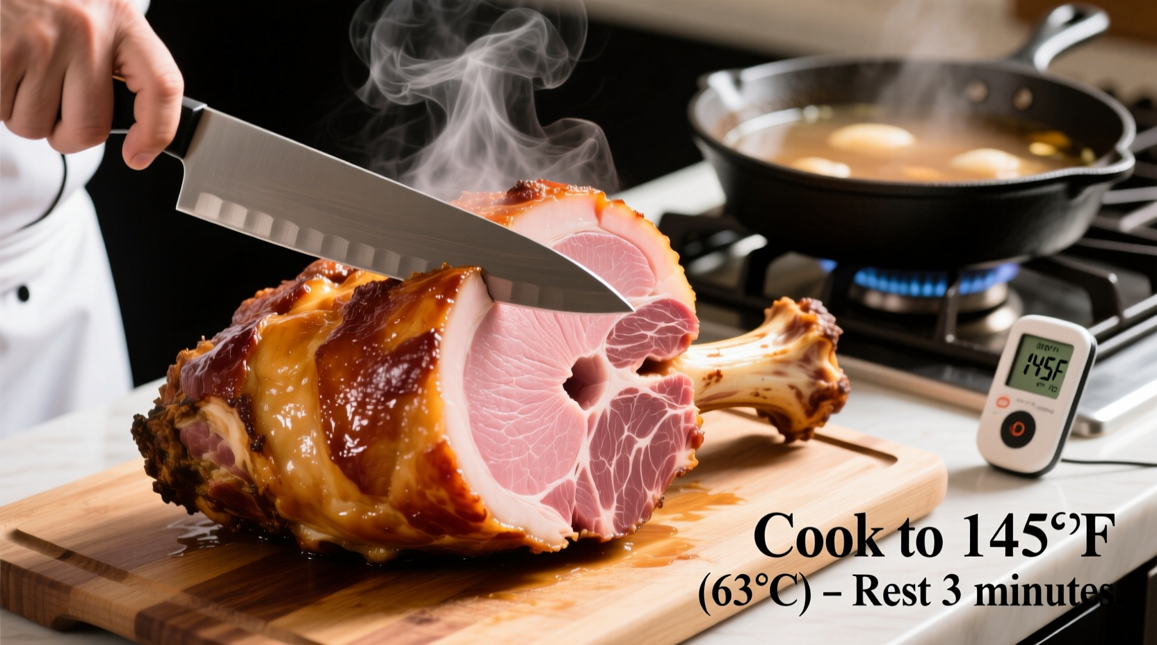 how to cook a bone in ham