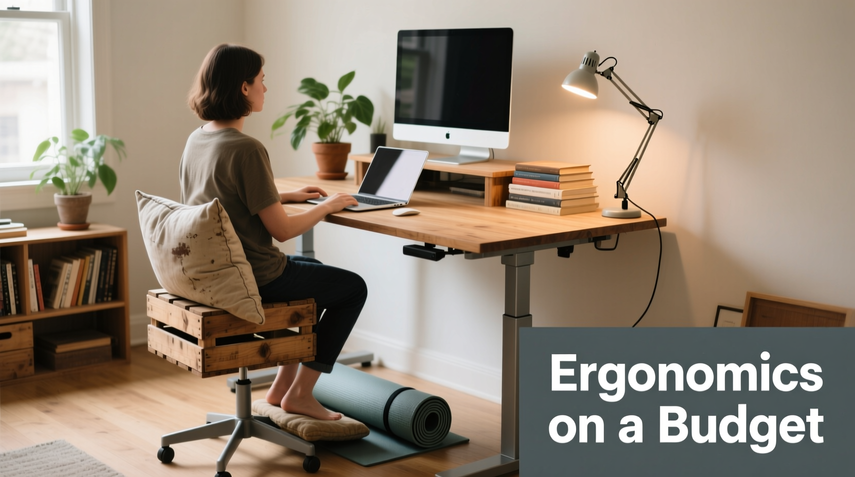 how to make your workspace ergonomic without spending a fortune