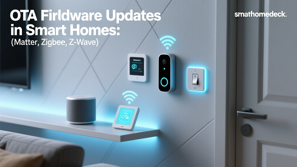 OTA Firmware Updates in Smart Homes: Matter, Zigbee, Z-Wave