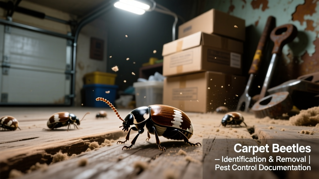 Carpet Beetles in Garage: Identification & Removal