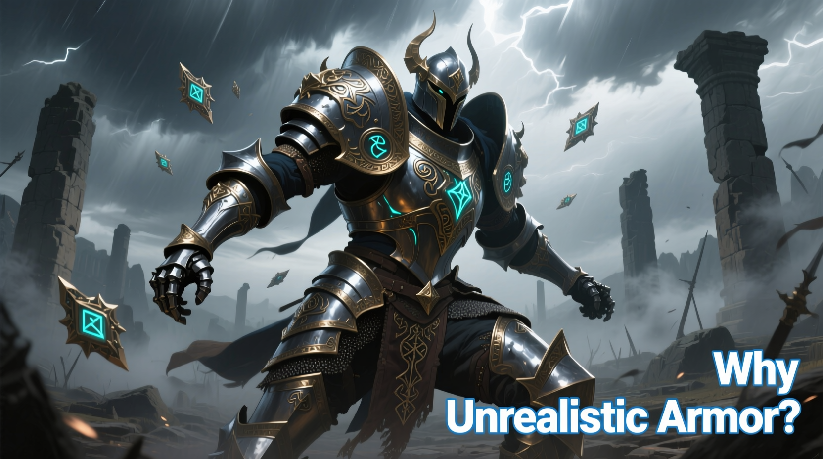 why do video game characters often wear unrealistic armor