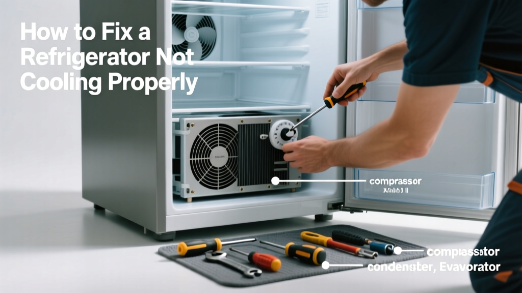How to Fix a Refrigerator Not Cooling Properly