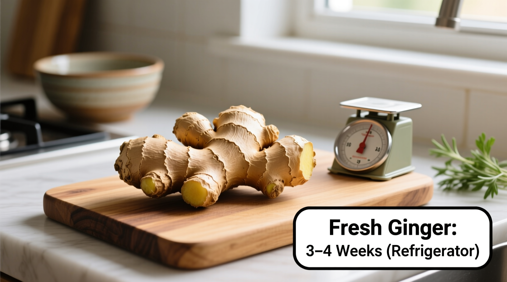 how long does ginger last  storage guide