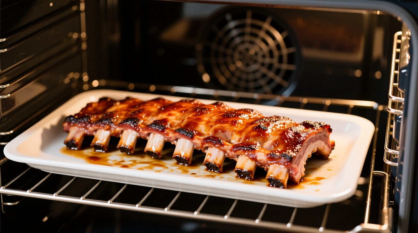 how long do you cook pork ribs in the oven