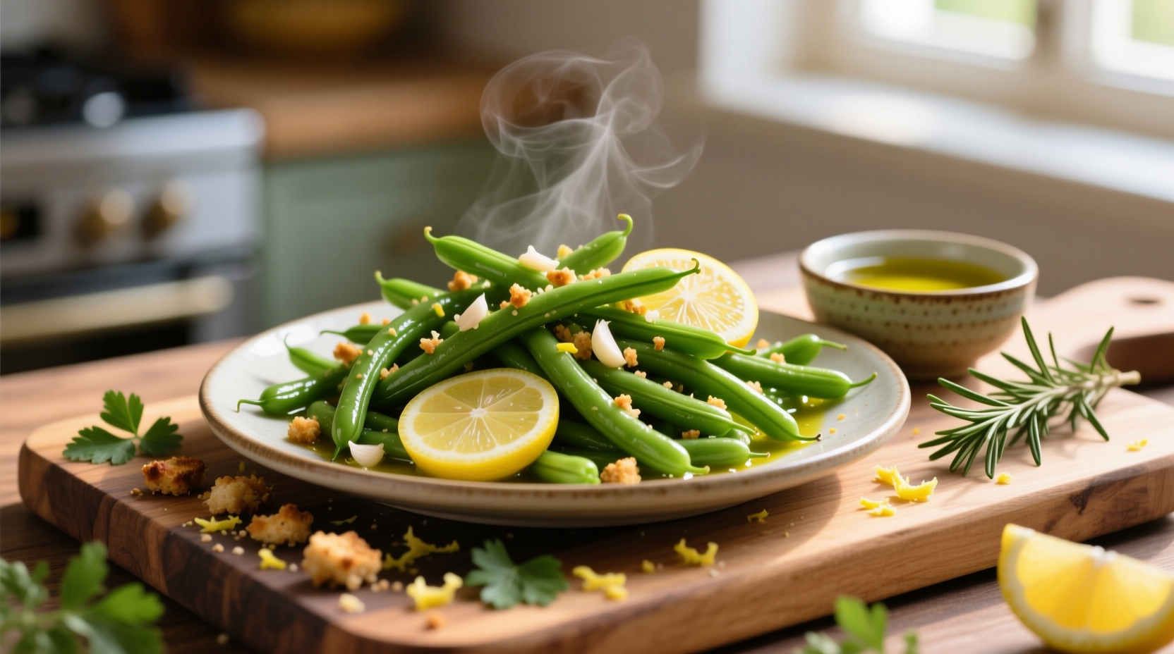 Perfect Green Beans with Lemon and Garlic Recipe in 15 Minutes
