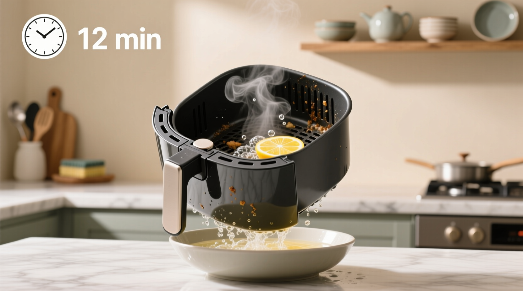 citric acid air fryer cleaning