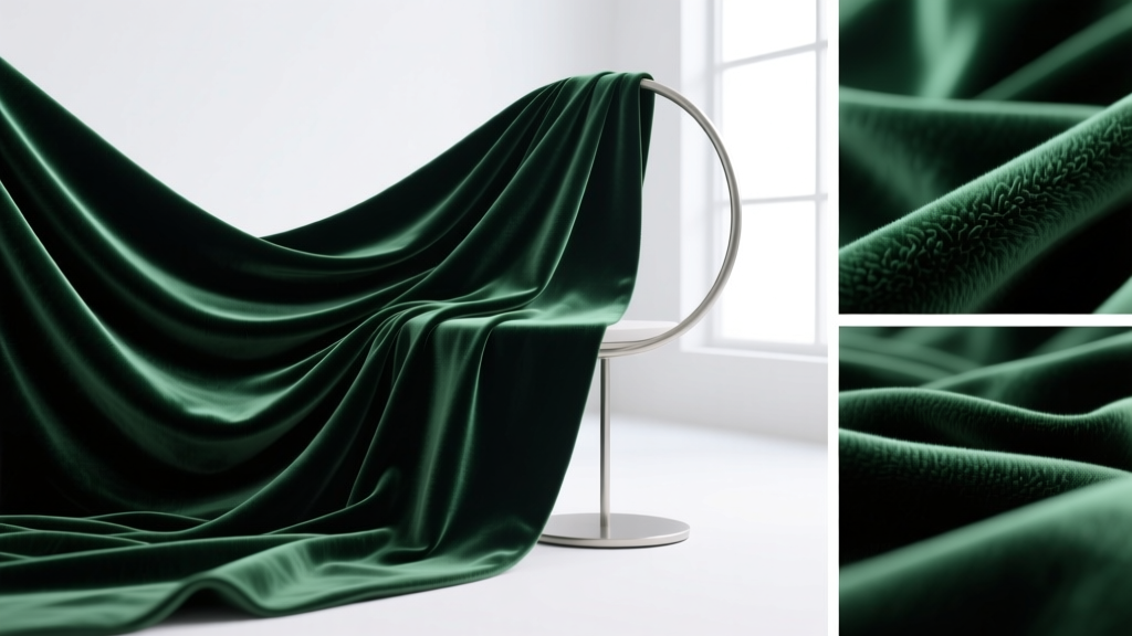 Velvet Dark Green Fabric: Luxe, Lustrous & Sourcing-Savvy