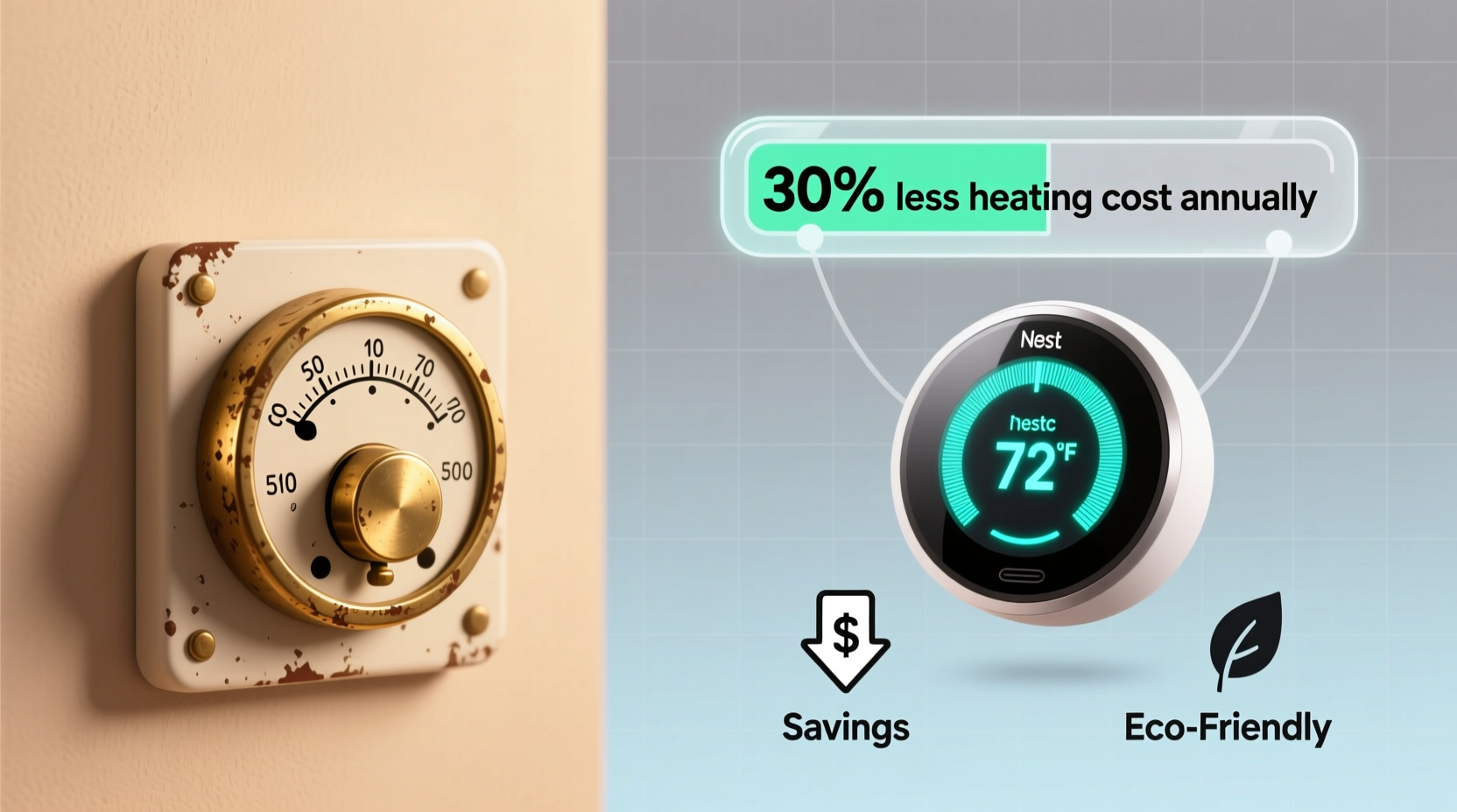 smart thermostat vs traditional dial is programmable heating really saving money