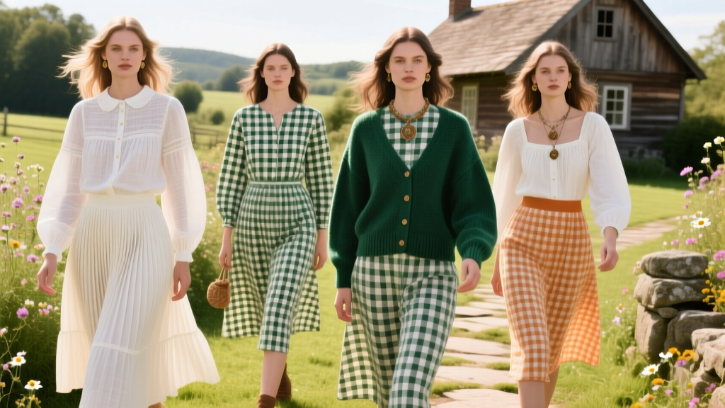 Gingham & Cottagecore: Styling Checks with Whimsy & Wisdom