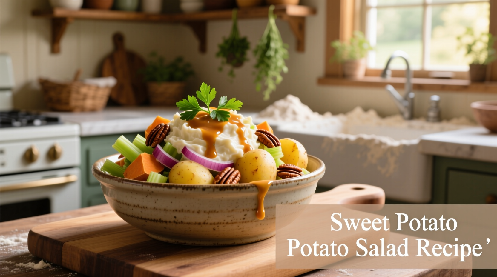 Perfect Sweet Potato Potato Salad Recipe in 45 Minutes