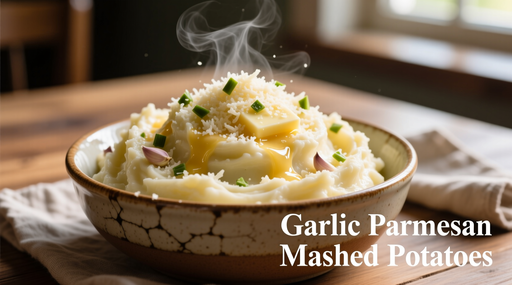 Perfect Garlic Parm Mashed Potatoes Recipe | Creamy & Flavorful