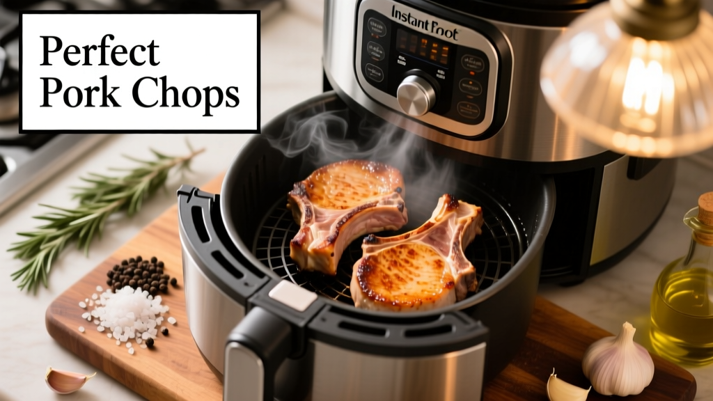 Perfect Pork Chops in Instant Pot Vortex Air Fryer