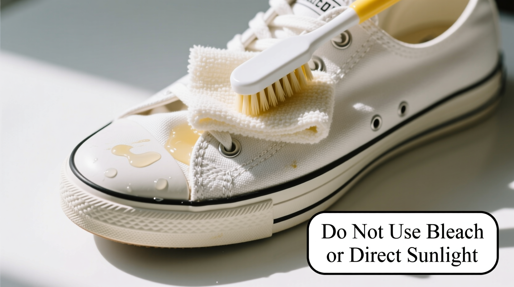 how to clean white canvas shoes without yellowing them proven methods