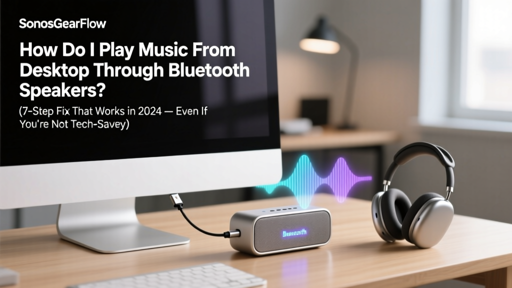 Play Music from Desktop to Bluetooth Speakers (2026)
