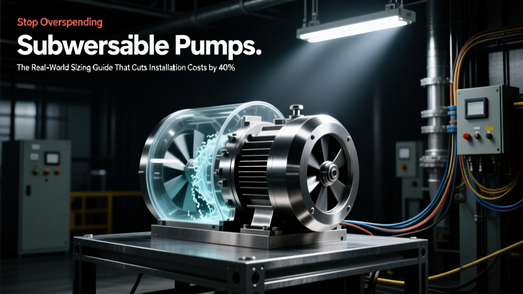 Submersible Pump Sizing Guide: Cut Costs 32% with ROI