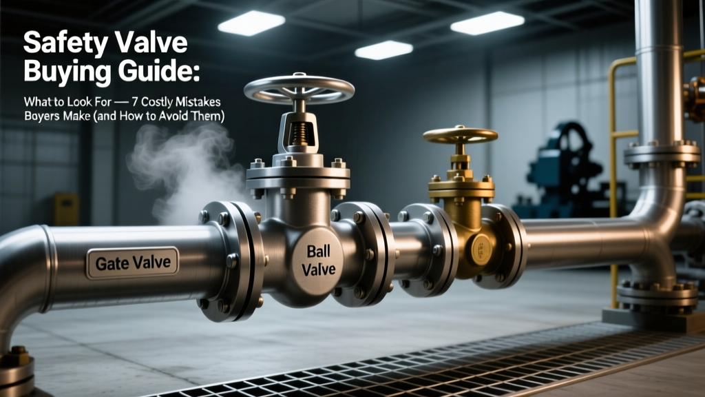 Safety Valve Buying Guide: Avoid 7 Costly Mistakes