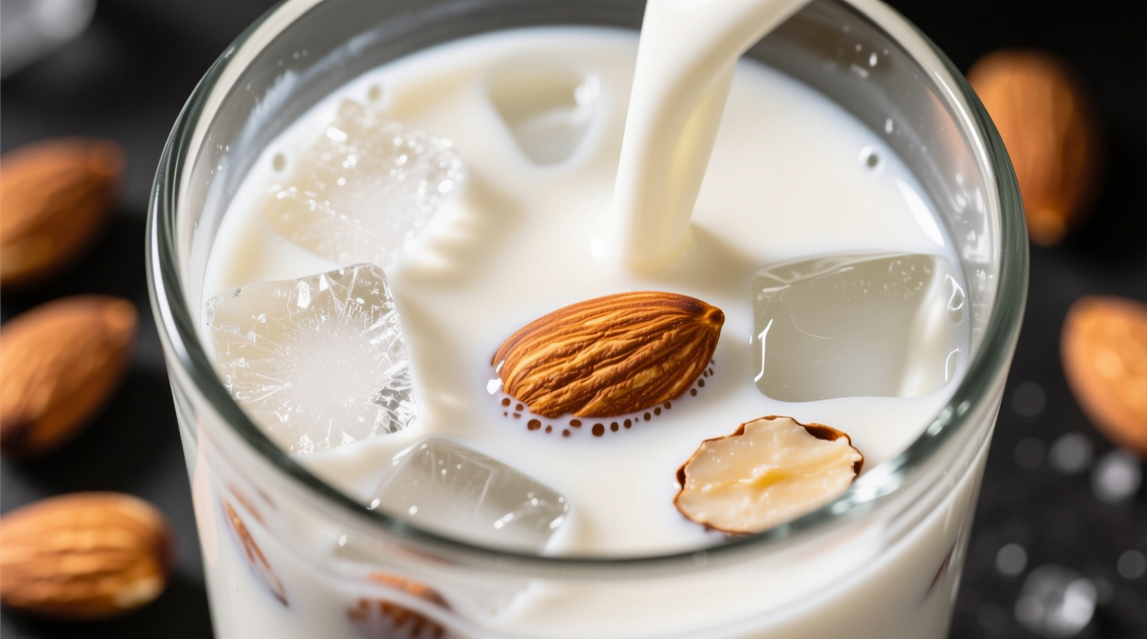 can you freeze almond milk without separating and ruining texture