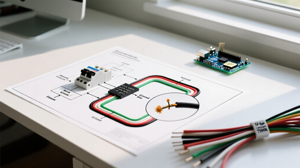 Reading a Household Electrical Wiring Diagram for Planning