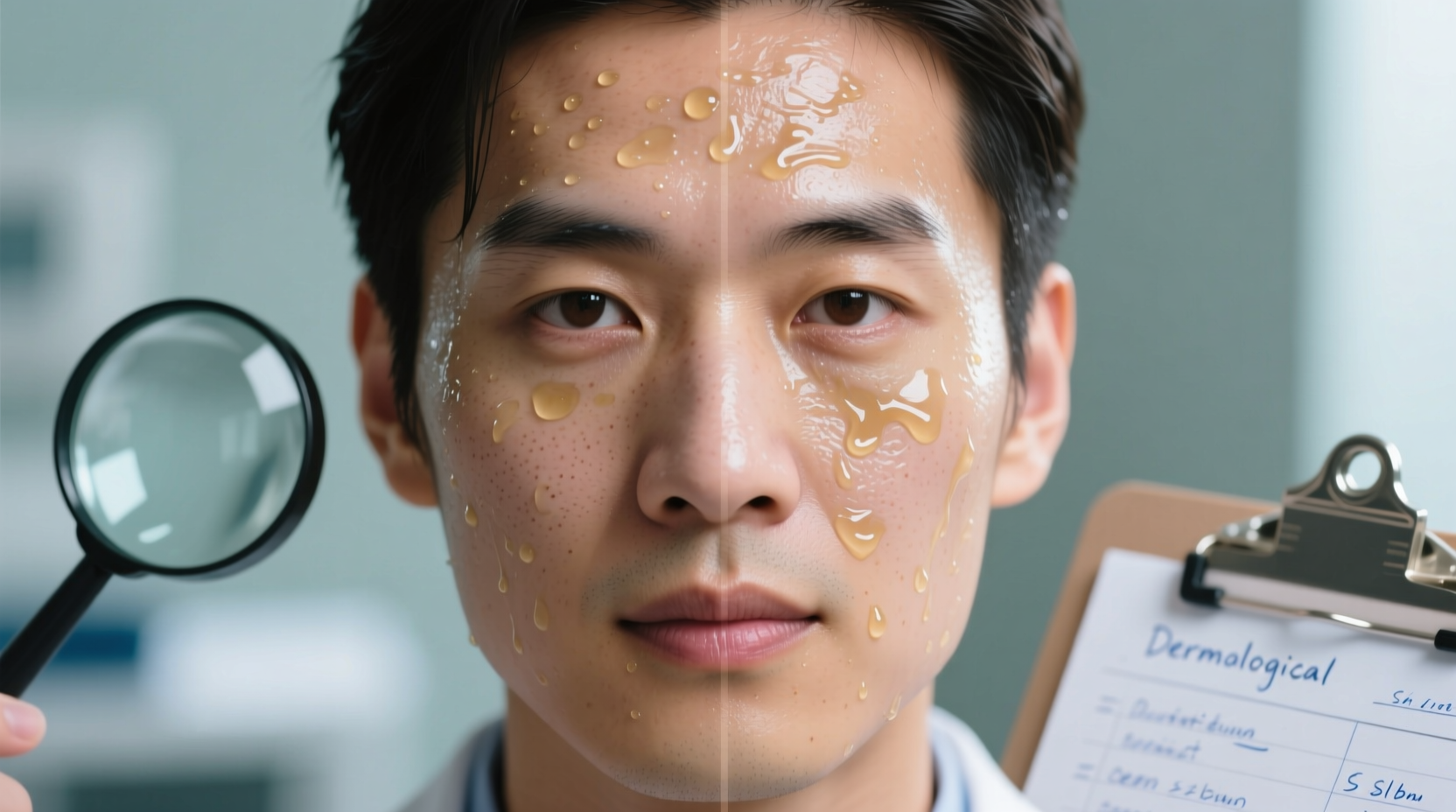 why does my face look greasier by midday even after washing