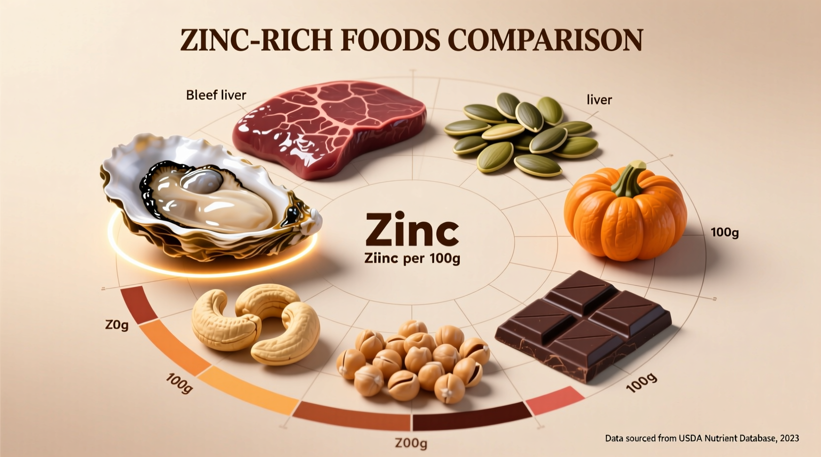 Top Zinc-Rich Foods: Highest Sources Compared