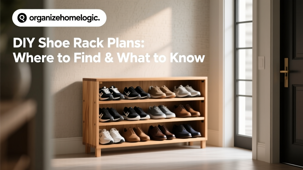 DIY Shoe Rack Plans: Where to Find & What to Know