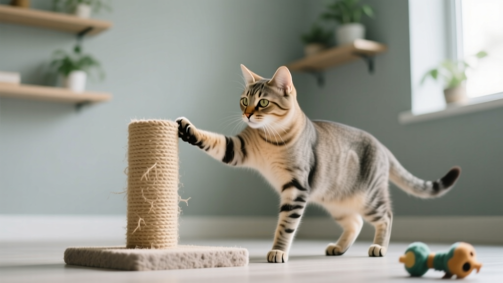 Do cats behavior change for scratching? Yes